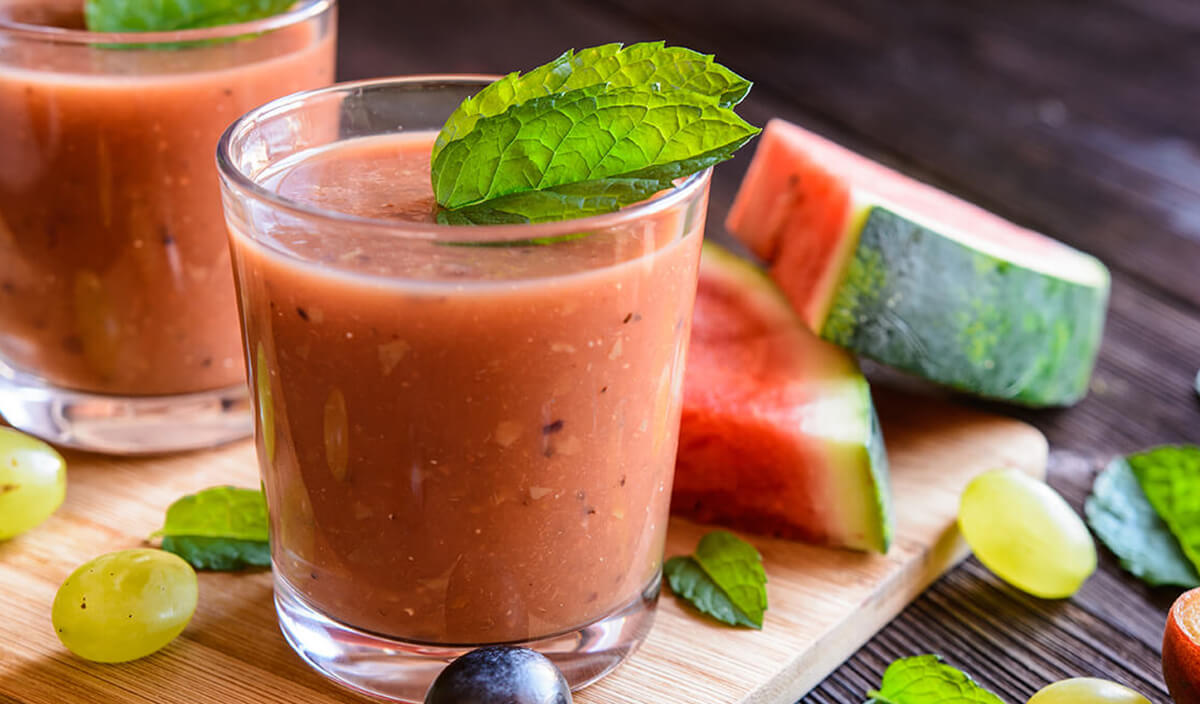 Serinleten Ara Öğün Karpuzlu Buzlu Smoothie